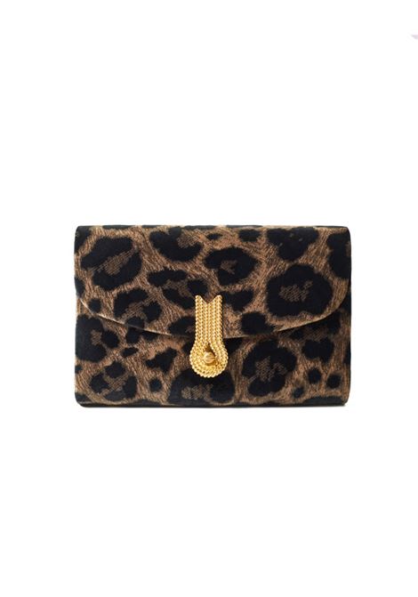 Clutch queen mid in velluto leopardato Amato Daniele - donna AMATO DANIELE | 877864AVELLUTOLEOPARDATO